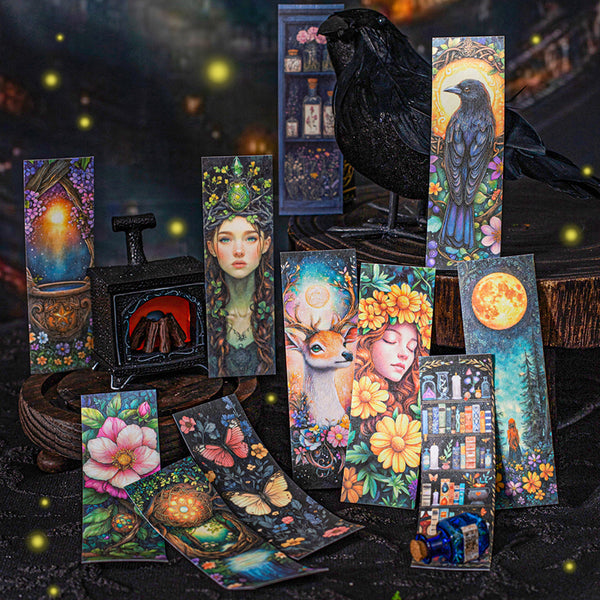 50PCS Magic Scroll Series sticker book