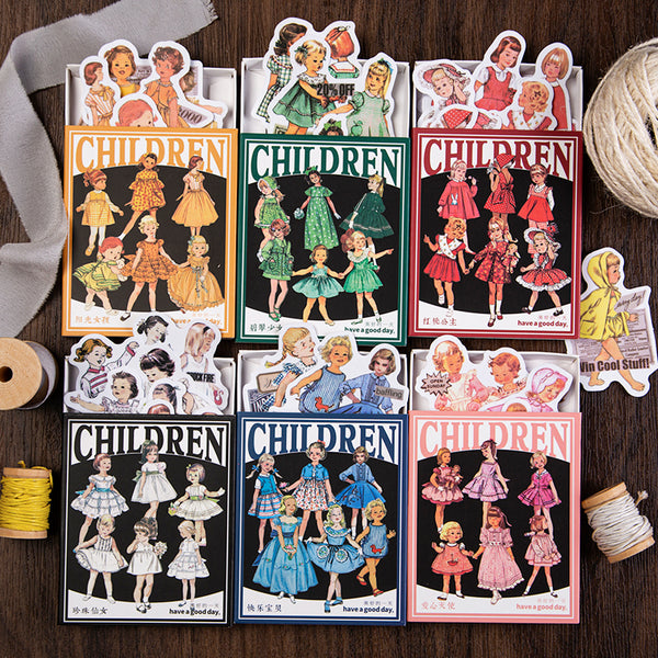 50PCS Children's Paradise series sticker
