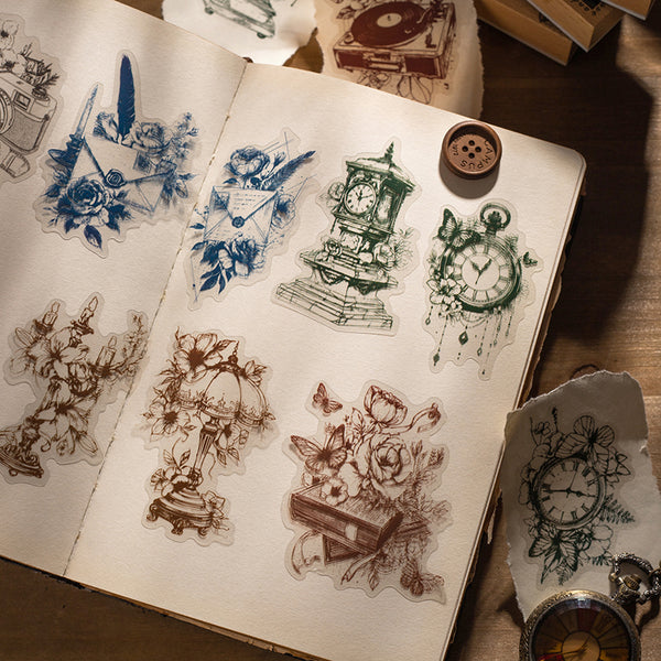 20PCS Gilded Collection Series sticker