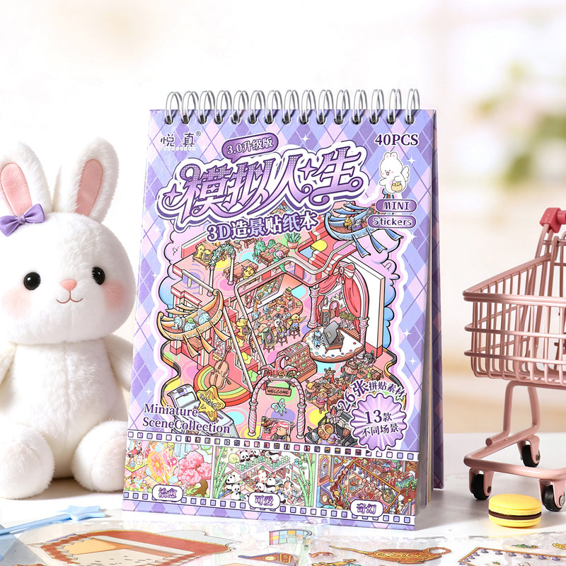 The Sims Series 3D sticker book – LBLYXIR