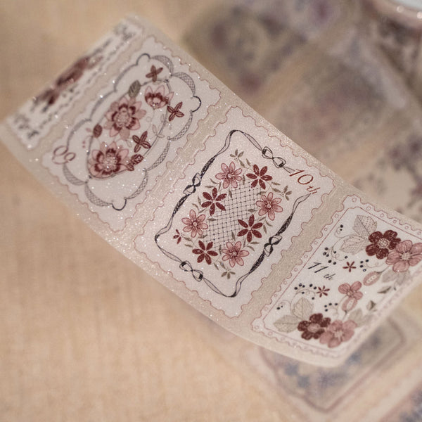 4.5cm*50cm Lace stamps Die Cutting PET/Flash PET Tape