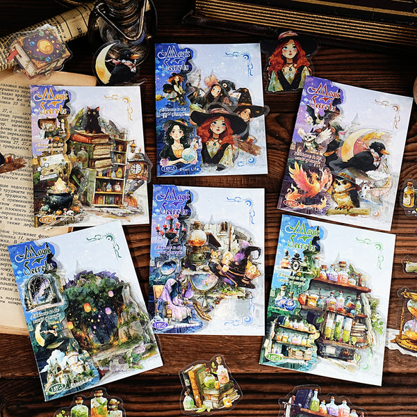 15PCS The Magic Secret Series Sticker