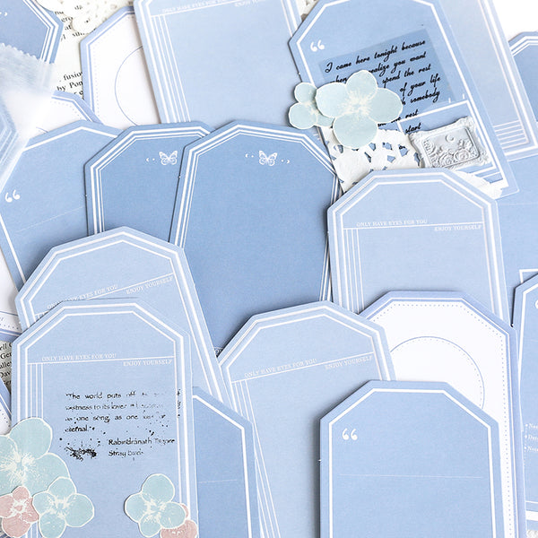 20PCS The moonless series note paper