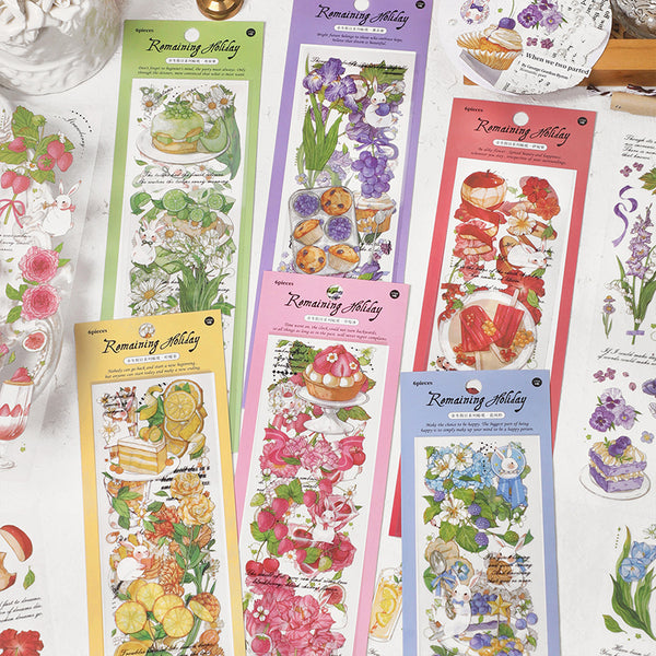 6PCS Holiday Collection serie sticker