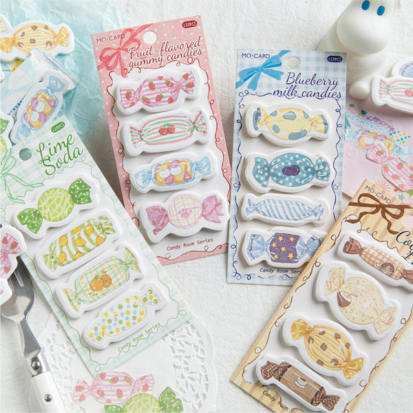 120PCS Candy House series note paper