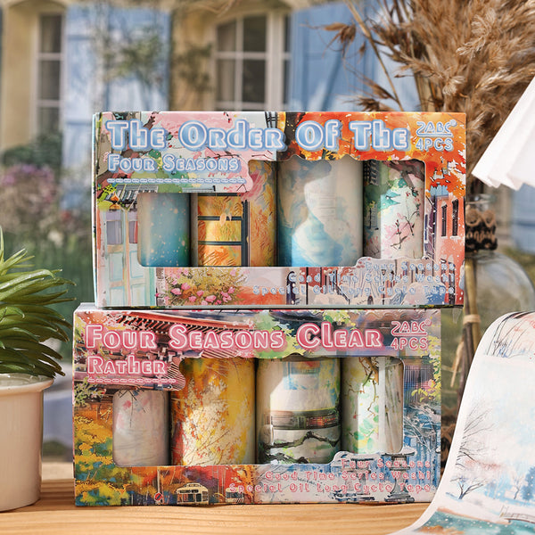 The Four Seasons Good Times Series Washi Tape Set