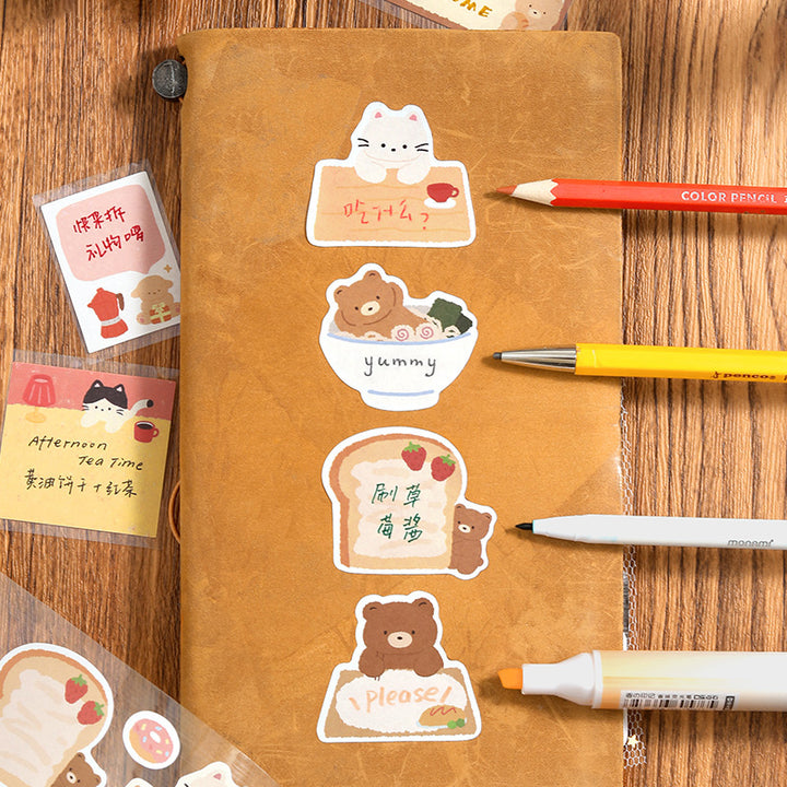 The Soft Fluffy Notes Series Die Cutting Writing Paper Tape – LBLYXIR