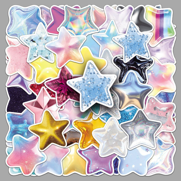 50PCS Cute stars Sticker