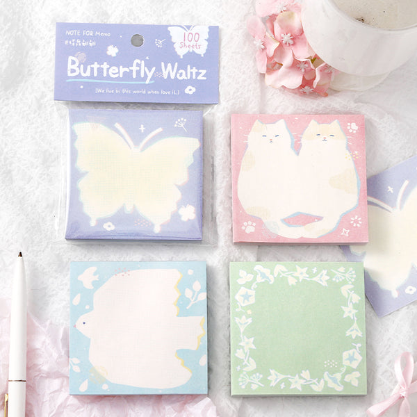 100PCS Spring Ballad Series note paper