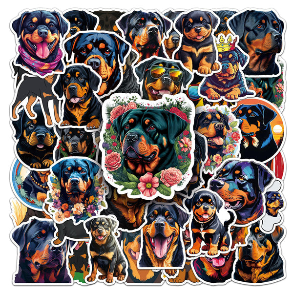 50PCS Rottweiler Sticker