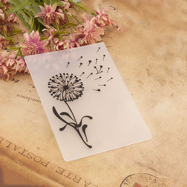 DIY embossing template