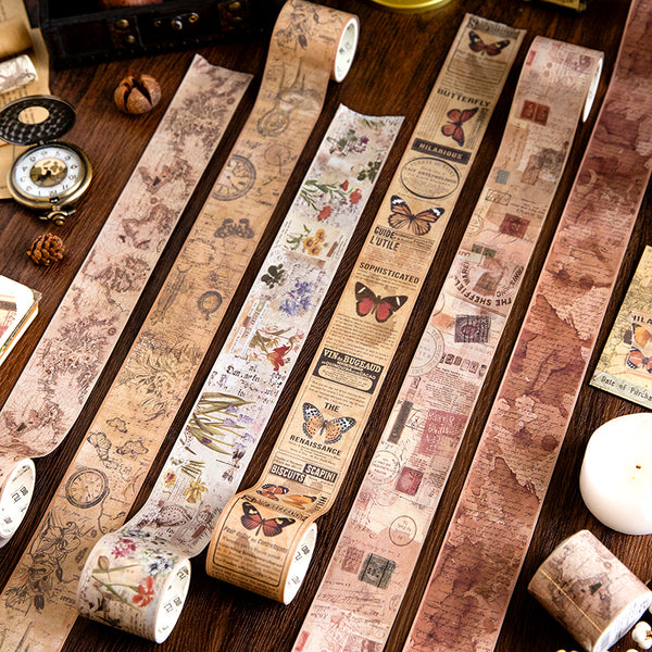 Catch up on the time machine series washi tape