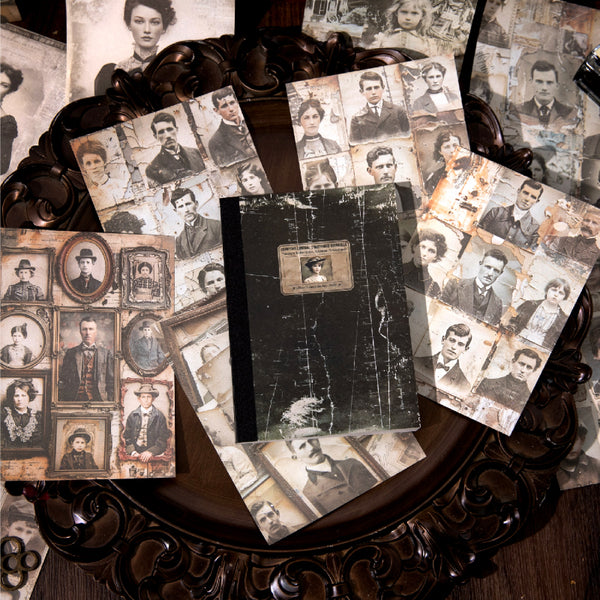 100PCS Thoughts on the Wind Series material paper