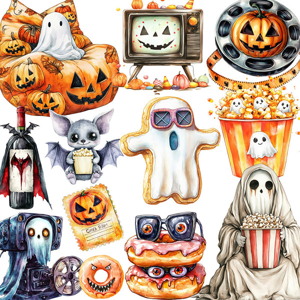 20PCS Halloween movie sticker