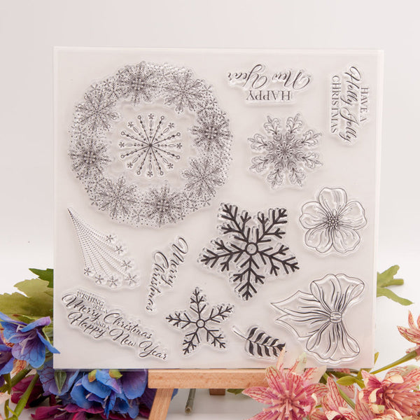 Clear silicone stamp