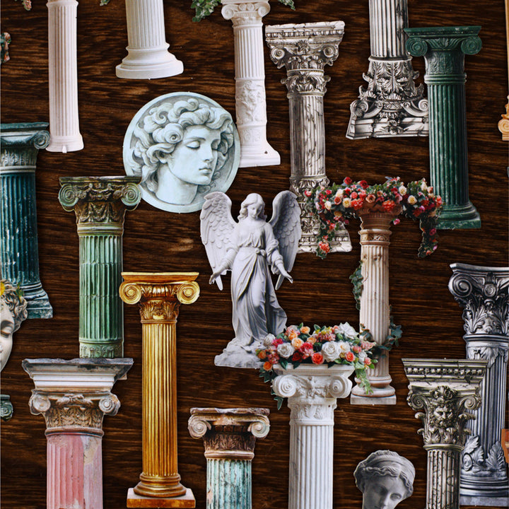 Roman column series sticker – LBLYXIR