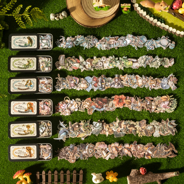 60PCS Palm Fairy Tale Town Series sticker