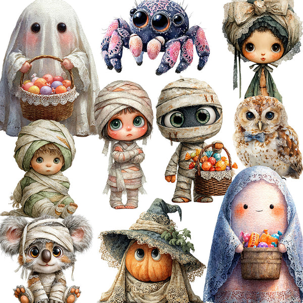 20PCS Mummified animal sticker