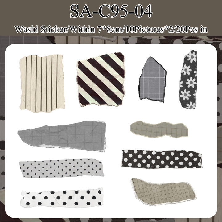 Serrated texture series sticker – LBLYXIR