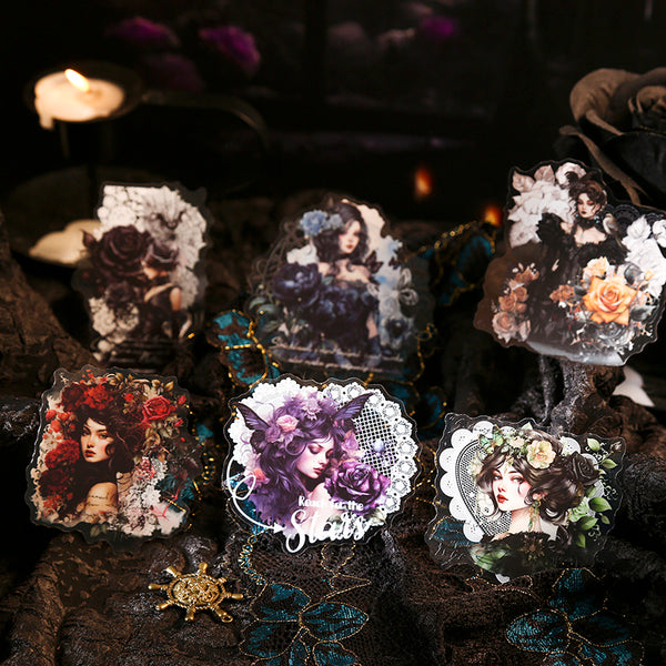 10PCS The Gothic Dream Weaver series sticker