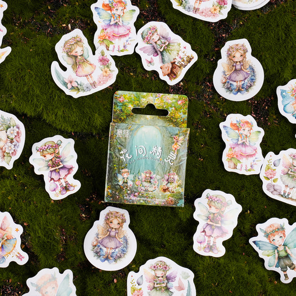 46PCS Flower fairy series sticker