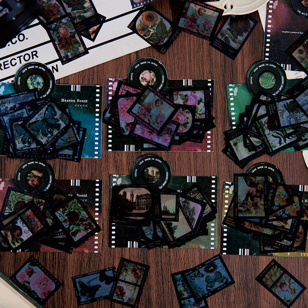 30PCS Film time series sticker