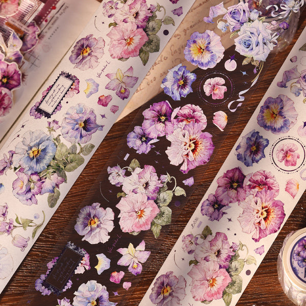 6cm*120cm Corydalis Washi/PET Tape