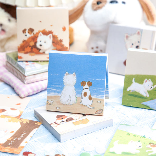 96PCS The Little Tail Diary Series note paper