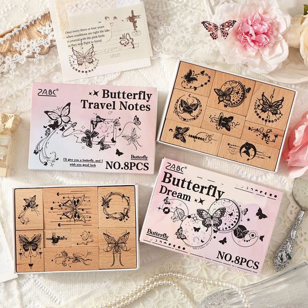 Butterfly and Morning Dream Series stamp set