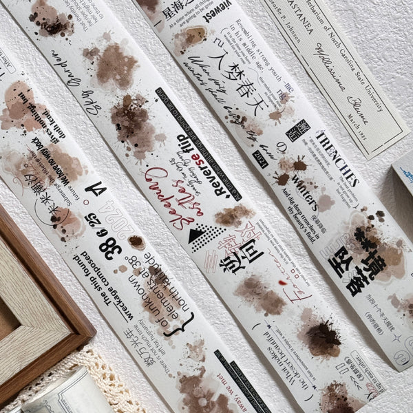 5cm*100cm Future tides Washi/PET Tape