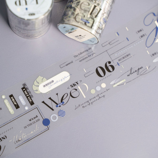 Whole Roll 5cm*5m Damp rainy season PET Tape