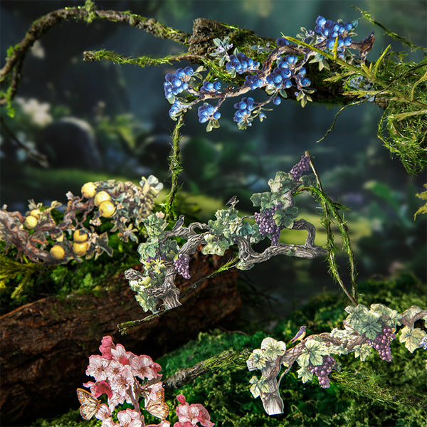 20PCS Four seasons on the branches series sticker