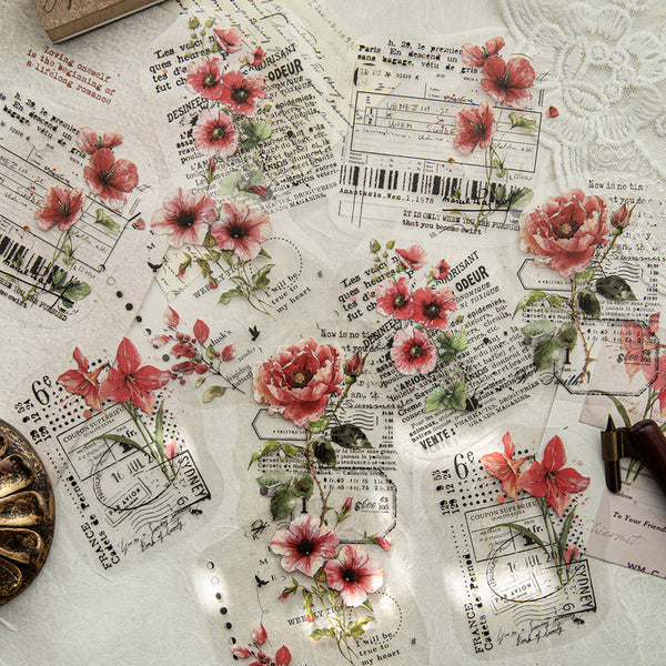 10PCS Kaleidoscope notebook series sticker