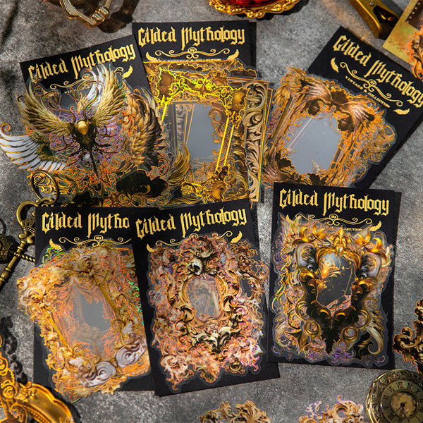 10PCS Gilded Mythology series sticker