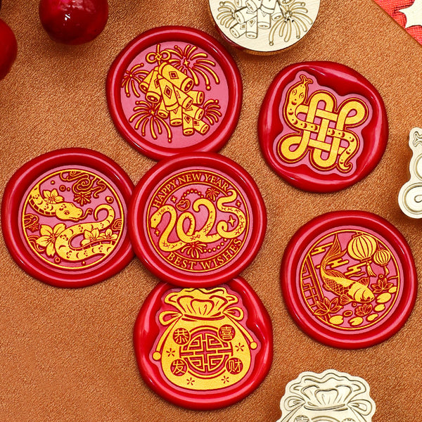 Year of the Snake series Wax Seal Stamp