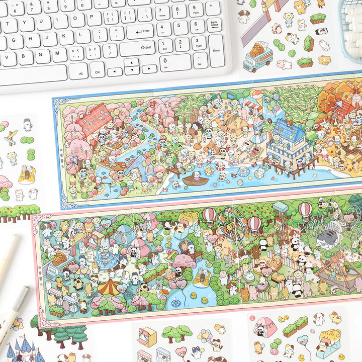 Cute Island series 3D Sticker – LBLYXIR