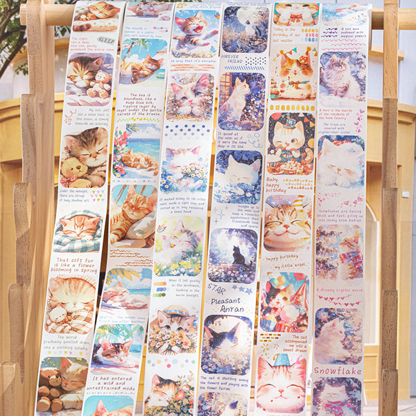 Happy Cat Diary series Washi Tape