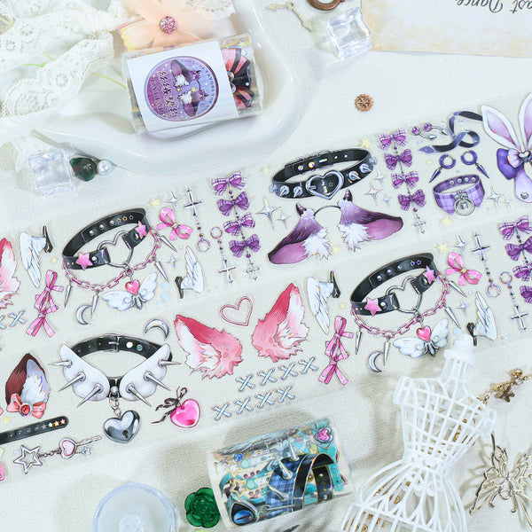 Velvet contract Shell Silver PET Tape