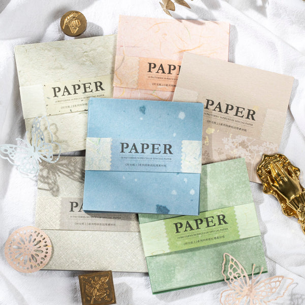 30PCS On time paper series material paper