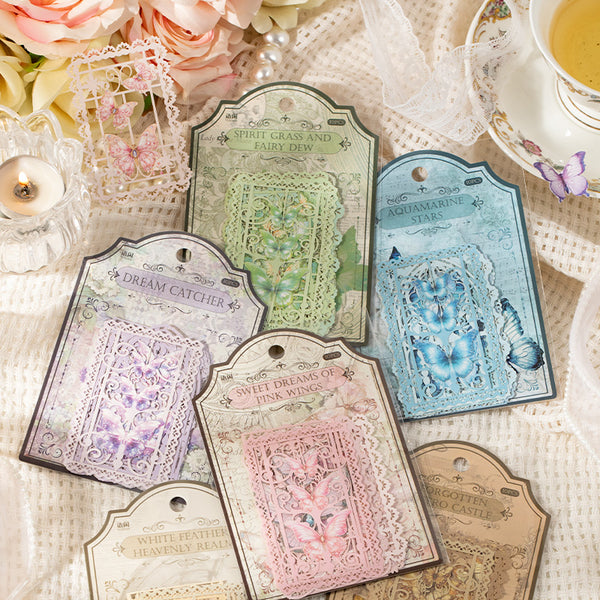 10PCS Dream butterfly memory series sticker