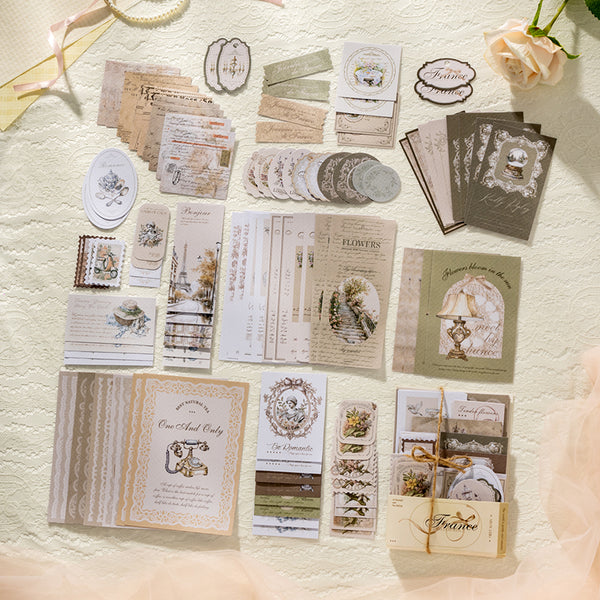 100PCS Romance in France series sticker