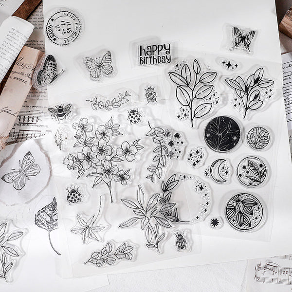 Silicone clear stamp