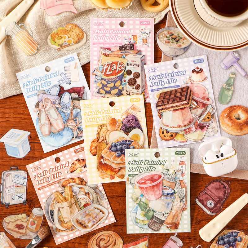 Soft Rendering Daily Series Sticker – LBLYXIR