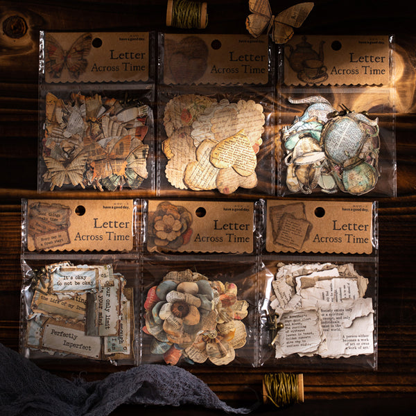 20PCS Letter across time Series sticker