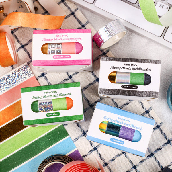 Flowing Clouds series Washi Tape Set