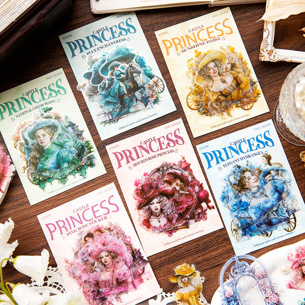 30PCS Castle Princess series sticker