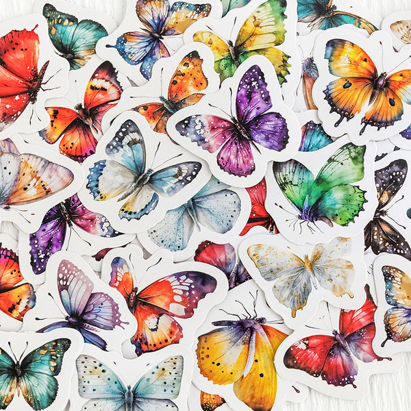 45PCS Butterfly dance room series sticker
