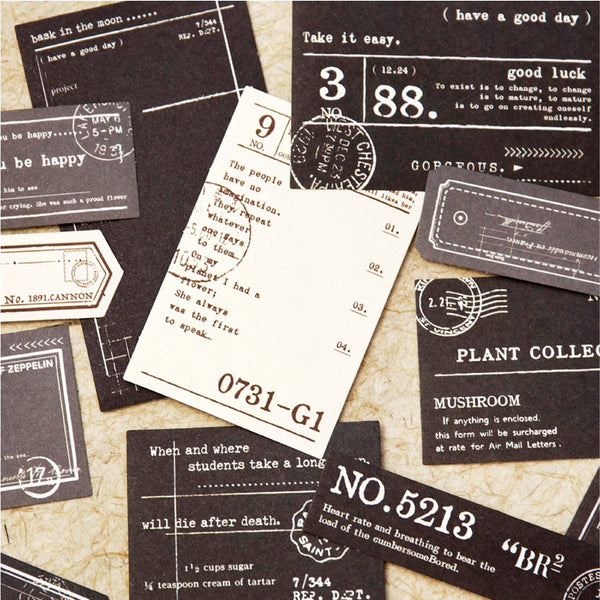 30PCS Old prologue series sticker