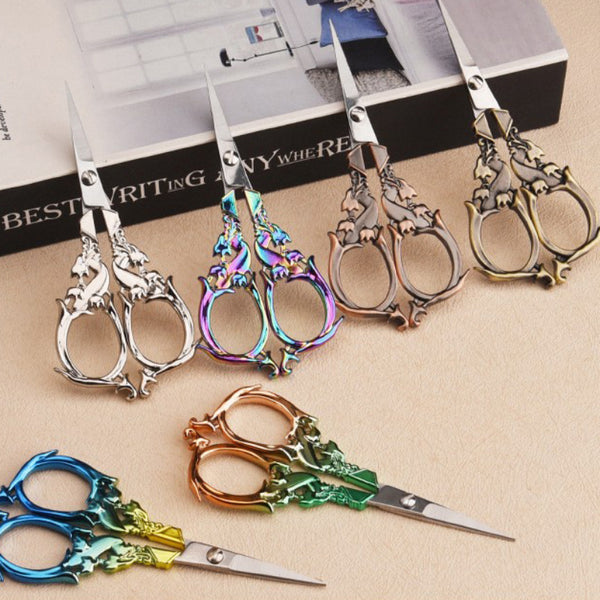 Alloy embossed scissors