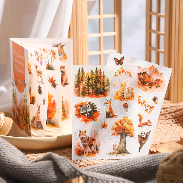 5PCS Four Seasons Fairy Tales series PVC Transfer sticker